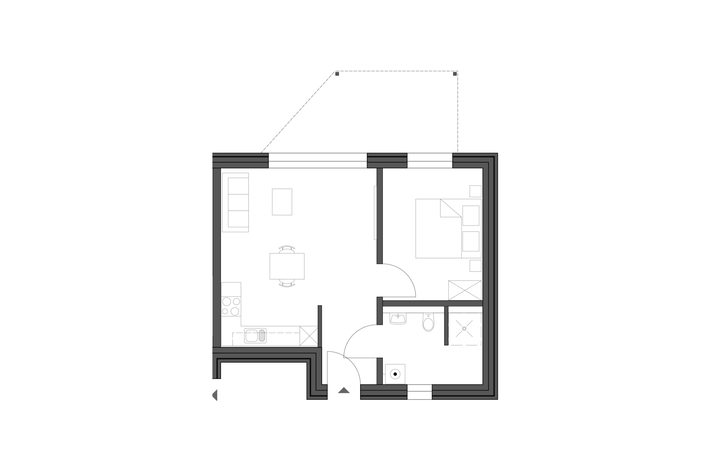 Grundriss Wohnung 3
